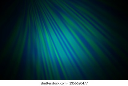 Dark BLUE vector modern elegant layout. Glitter abstract illustration with gradient design. Background for designs.