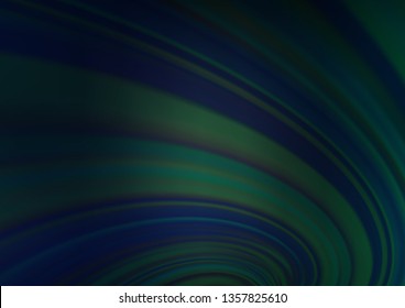 Dark BLUE vector modern elegant background. Colorful abstract illustration with gradient. The blurred design can be used for your web site.