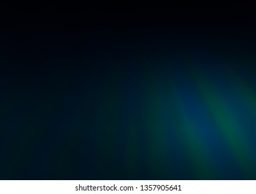 Dark BLUE vector modern elegant template. Glitter abstract illustration with an elegant design. The elegant pattern for brand book.
