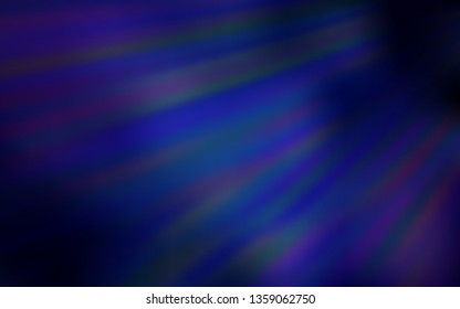 Dark BLUE vector modern elegant backdrop. Creative illustration in halftone style with gradient. New style design for your brand book.