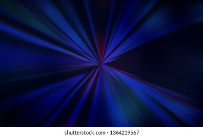 Dark BLUE vector modern elegant layout. Creative illustration in halftone style with gradient. Elegant background for a brand book.