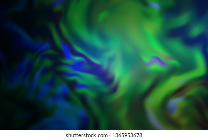 Dark BLUE vector modern elegant background. Abstract colorful illustration with gradient. New style for your business design.