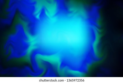 Dark BLUE vector modern elegant background. An elegant bright illustration with gradient. New style design for your brand book.