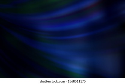 Dark BLUE vector modern elegant backdrop. Modern abstract illustration with gradient. New way of your design.