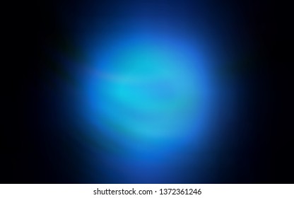 Dark BLUE vector modern elegant backdrop. Glitter abstract illustration with gradient design. New style design for your brand book.