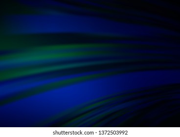 Dark BLUE vector modern elegant template. Colorful illustration in abstract style with gradient. A new texture for your design.