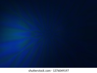 Dark BLUE vector modern elegant template. Colorful illustration in abstract style with gradient. The elegant pattern for brand book.