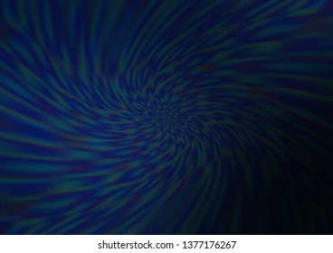 Dark BLUE vector modern elegant background. An elegant bright illustration with gradient. The template can be used for your brand book.