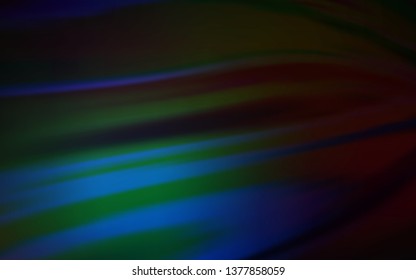 Dark BLUE vector modern elegant backdrop. Glitter abstract illustration with gradient design. Background for a cell phone.