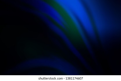 Dark BLUE vector modern elegant layout. A completely new colored illustration in blur style. Smart design for your work.