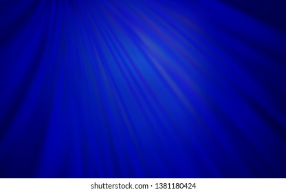 Dark BLUE vector modern elegant layout. New colored illustration in blur style with gradient. New design for your business.
