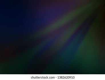 Dark BLUE vector modern elegant template. Colorful abstract illustration with gradient. The background for your creative designs.