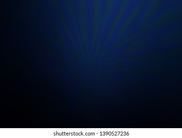 Dark BLUE vector modern elegant template. A completely new color illustration in a bokeh style. The template for backgrounds of cell phones.