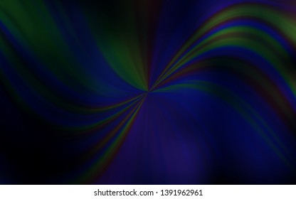 Dark BLUE vector modern elegant background. An elegant bright illustration with gradient. Smart design for your work.