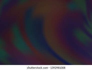 Dark BLUE vector modern elegant background. Colorful illustration in abstract style with gradient. The template can be used for your brand book.