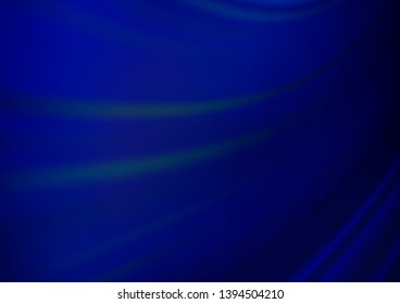 Dark BLUE vector modern elegant template. Colorful illustration in blurry style with gradient. The background for your creative designs.