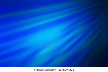 Dark BLUE vector modern elegant backdrop. New colored illustration in blur style with gradient. Completely new design for your business.
