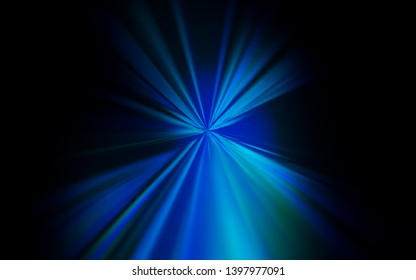 Dark BLUE vector modern elegant background. Glitter abstract illustration with gradient design. New design for your business.