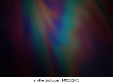 Dark BLUE vector modern elegant background. Shining colored illustration in smart style. The best blurred design for your business.