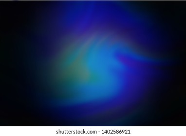 Dark BLUE vector modern elegant background. Abstract colorful illustration with gradient. New style for your business design.