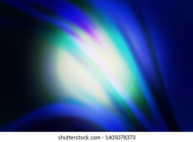 Dark BLUE vector modern elegant backdrop. An elegant bright illustration with gradient. Background for designs.