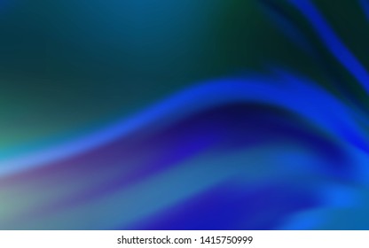 Dark BLUE vector modern elegant background. Glitter abstract illustration with gradient design. Background for a cell phone.