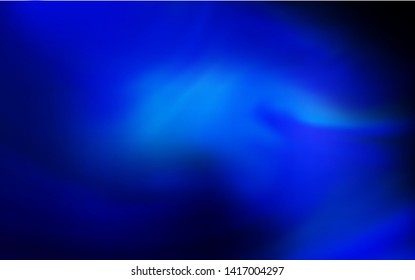 Dark BLUE vector modern elegant layout. New colored illustration in blur style with gradient. New style design for your brand book.