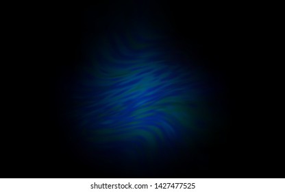 Dark BLUE vector modern elegant layout. Shining colored illustration in smart style. New design for your business.