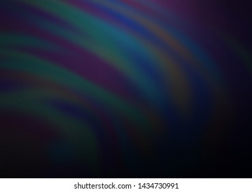 Dark BLUE vector modern elegant template. An elegant bright illustration with gradient. Brand new design for your business.