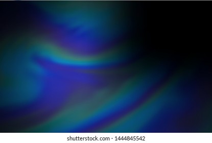 Dark BLUE vector modern elegant layout. Shining colored illustration in smart style. New style for your business design.