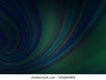 Dark BLUE vector modern elegant background. Glitter abstract illustration with an elegant design. The background for your creative designs.