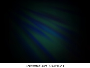 Dark BLUE vector modern elegant template. Modern geometrical abstract illustration with gradient. A completely new template for your design.