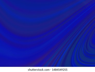 Dark BLUE vector modern elegant template. Colorful abstract illustration with gradient. Brand new design for your business.