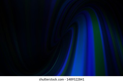 Dark BLUE vector modern elegant backdrop. New colored illustration in blur style with gradient. Background for designs.