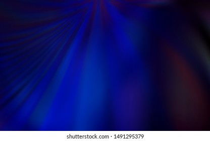 Dark BLUE vector modern elegant backdrop. Glitter abstract illustration with gradient design. Blurred design for your web site.