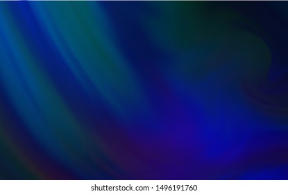 Dark BLUE vector modern elegant background. Modern abstract illustration with gradient. The best blurred design for your business.