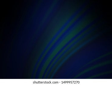 Dark BLUE vector modern elegant background. Colorful illustration in abstract style with gradient. A new texture for your design.