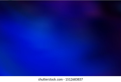 Dark BLUE vector modern elegant backdrop. New colored illustration in blur style with gradient. New way of your design.