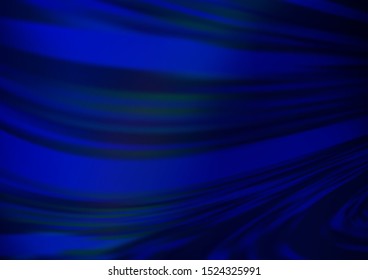 Dark BLUE vector modern elegant template. Colorful abstract illustration with gradient. The elegant pattern for brand book.