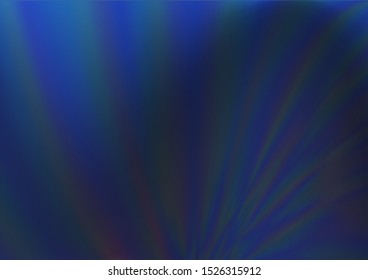 Dark BLUE vector modern elegant background. Shining colorful illustration in a Brand new style. A completely new template for your design.