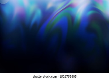 Dark BLUE vector modern elegant layout. A completely new colored illustration in blur style. Completely new design for your business.