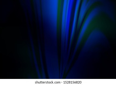 Dark BLUE vector modern elegant backdrop. New colored illustration in blur style with gradient. Completely new design for your business.