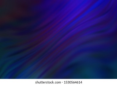 Dark BLUE vector modern elegant background. Shining colored illustration in smart style. New style for your business design.