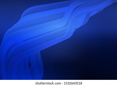 Dark BLUE vector modern elegant background. Colorful illustration in abstract style with gradient. Smart design for your work.