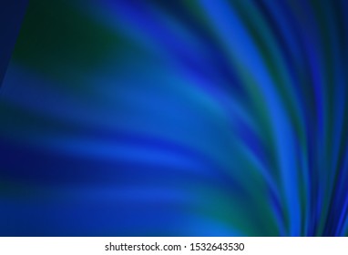 Dark BLUE vector modern elegant backdrop. Modern abstract illustration with gradient. Completely new design for your business.