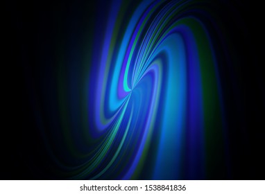 Dark BLUE vector modern elegant background. Abstract colorful illustration with gradient. New design for your business.