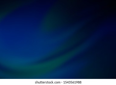 Dark BLUE vector modern elegant background. Creative illustration in halftone style with gradient. Completely new design for your business.