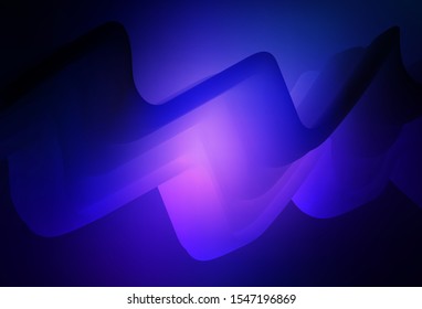 Dark BLUE vector modern elegant background. Modern abstract illustration with gradient. Elegant background for a brand book.