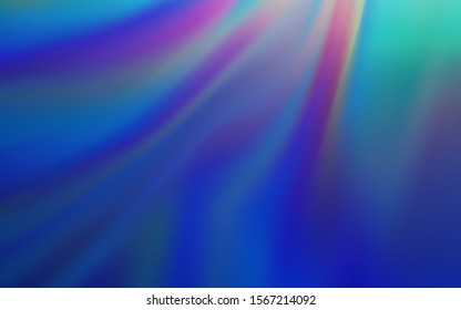 Dark BLUE vector modern elegant backdrop. New colored illustration in blur style with gradient. Blurred design for your web site.