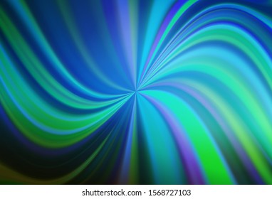 Dark BLUE vector modern elegant backdrop. Colorful abstract illustration with gradient. Blurred design for your web site.